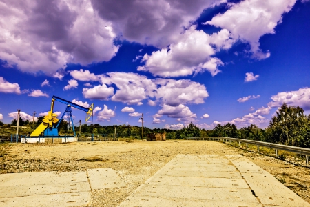 Oil pump. Oil industry equipment