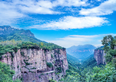 Mountain landscape in Zhangjiajie City, Hunan Province, China.の写真素材