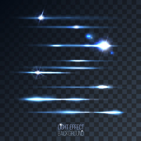 set of abstract lens stripes on transparent background vector illustration. part of collection. good for your designのイラスト素材