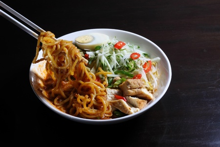  Hot and spicy  asia  Noodle の写真素材
