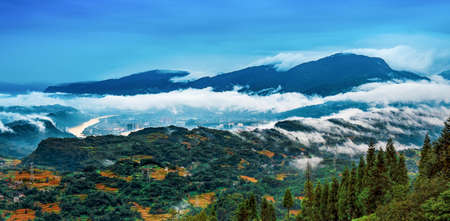 Landscape of natural sceneryの写真素材