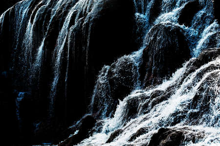 ice and snow, 
flowing waterの写真素材