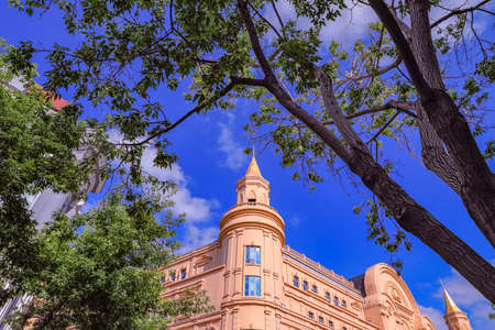 City building sceneryのeditorial素材