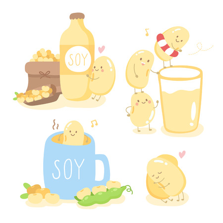 Natural Soybean Royalty Free Stock Illustrations And Vectors Stocklib