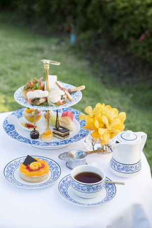 afternoon teaの写真素材