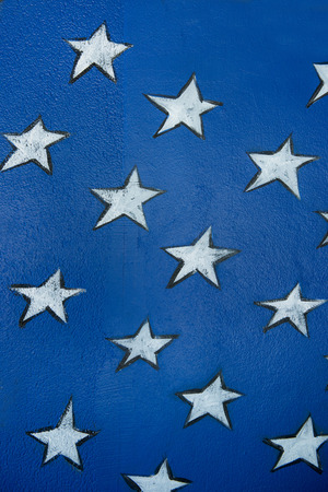 Wallpaper Blue Starの写真素材