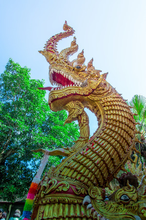 King of Nagas in Northern Thailandのeditorial素材