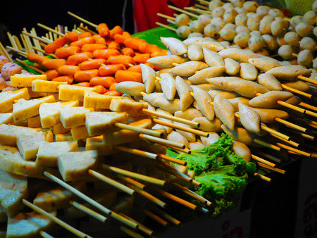 All Delicious meatballs in Thailandの写真素材