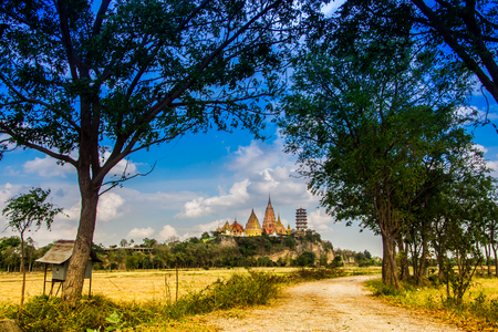 Wat Tham Sua Kanchanaburi Thailandの写真素材
