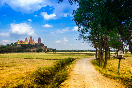 Wat Tham Sua Kanchanaburi Thailandの写真素材