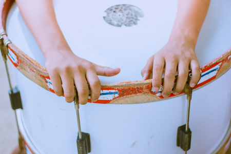 Primary Students
practice the marching band.の写真素材