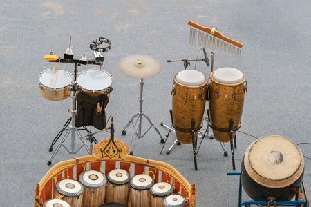 International musical instruments Type of rhythm or percussion Combined with a band and traditional...