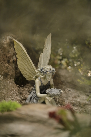 Fairy sculptureの写真素材