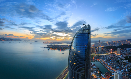 Xiamen Shimao Strait Towerのeditorial素材