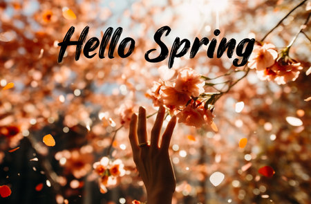 Hello spring.の素材