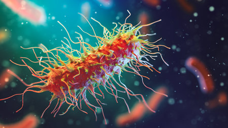 Viruses and bacteriaの素材
