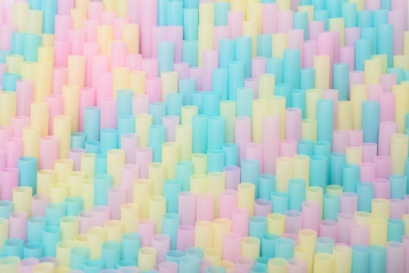 colorful Top of various Straw bunch