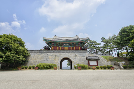 Gwangseongbo Fortress in Ganghwa island, in Koreaのeditorial素材