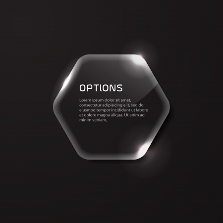 Vector glass panelsのイラスト素材