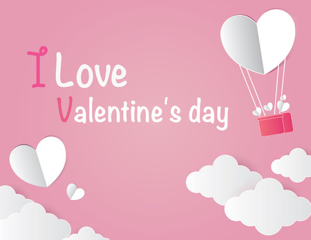 I Love Valentine Dayのイラスト素材