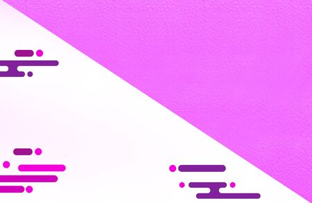abstract background with lines and circlesの写真素材