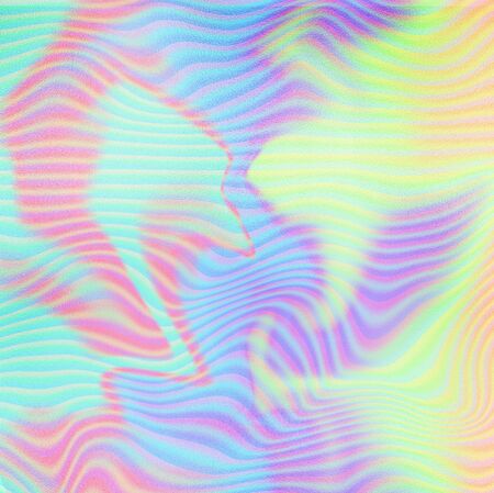 colorful Holographic abstract background.Abstract bright holographic textureの写真素材