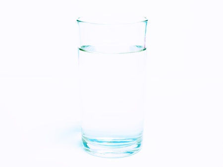 Pure water in clear glass      の写真素材