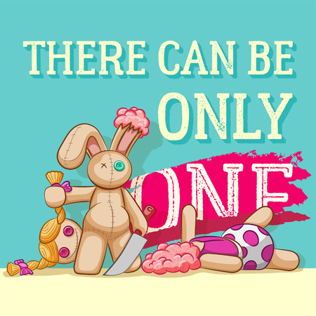 Puppets warのイラスト素材