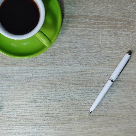 Working time coffee cupの素材