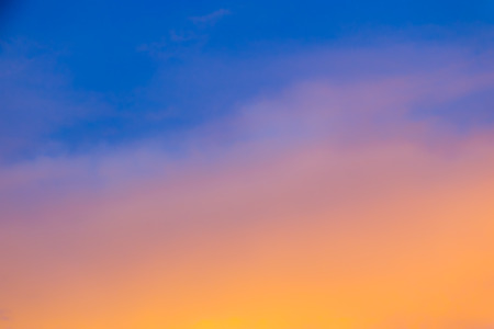 Blurred Sky During Sunset - Gradient Background