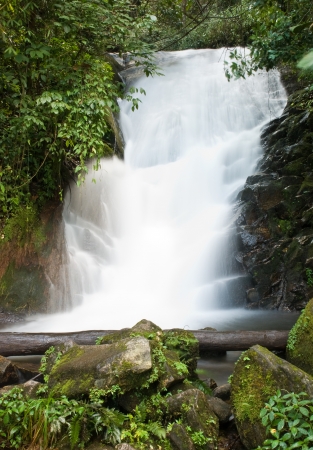 Beautiful of Siriphum waterfall in Intanont national park, Thailandの写真素材