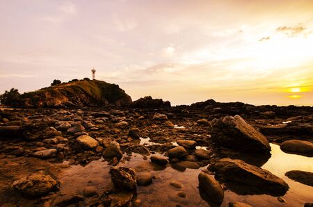 Amazing view of dramatic sunset in Lanta Island, Thailand
の写真素材