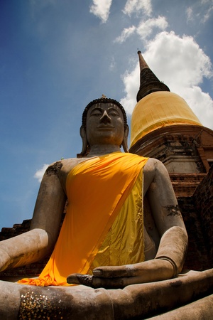 buddha in Ayuthayaの写真素材