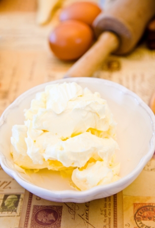 Butter ready for cooking の写真素材