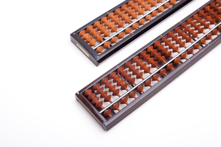 Image of Abarcus on white background, idea for caculate number の写真素材