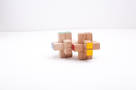 Image of Toy Wooden Blocks  の写真素材