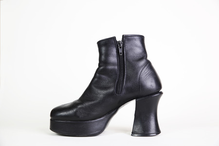 women fashion hi-heel  on white backgroundの写真素材