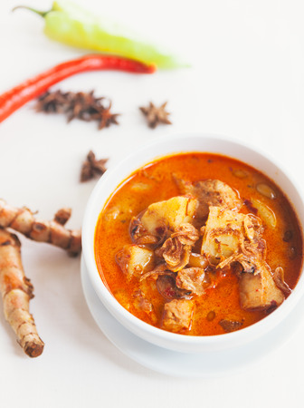Thai food, masaman curryの写真素材