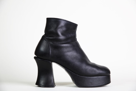 women fashion hi-heel  on white backgroundの写真素材