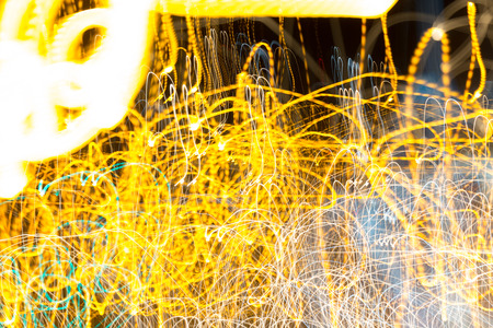 Light abstract background : long exposure technique, no digital retouch