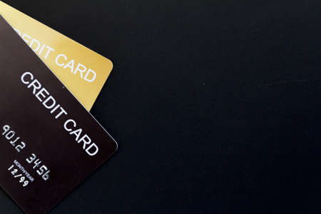 Mock-up online sales day with black paper backgroundの写真素材