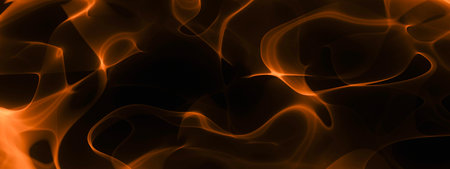 3D Rendering. Abstract sci-fi Flasmes backgroundの写真素材