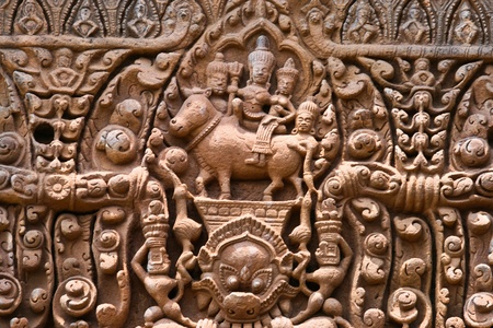 Details of the castle rock in the northeast of Thailand.のeditorial素材