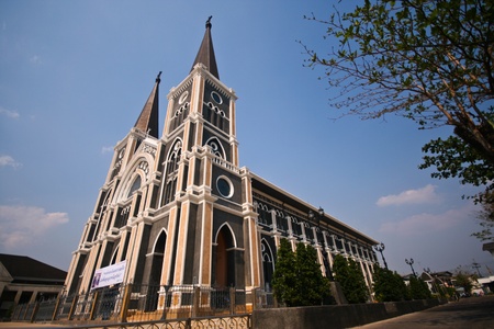 Christ Church at Chanthaburi Province, Thailand.