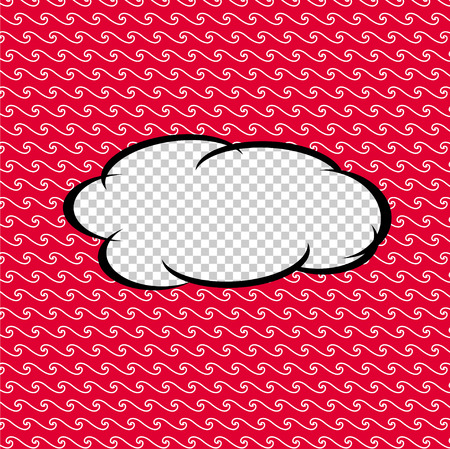 comic speech bubbles,Vector Illustrationのイラスト素材
