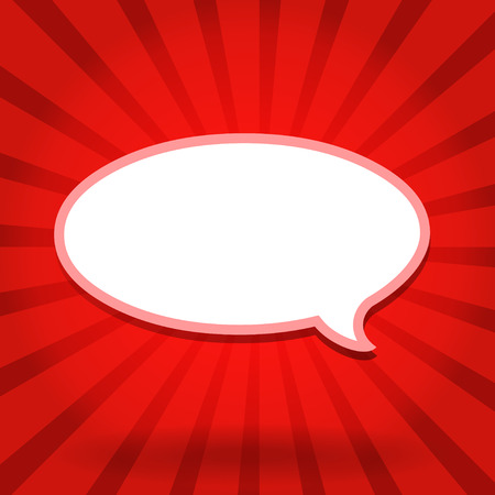comic speech bubbles,Vector Illustrationのイラスト素材