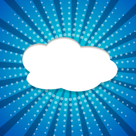 comic speech bubbles,Vector Illustrationのイラスト素材