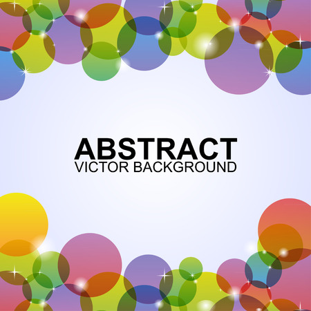Abstract Colorful Circle Banner Designs Vector のイラスト素材