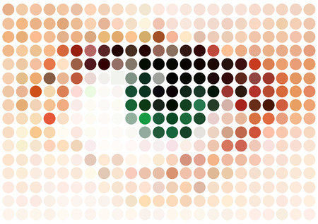 Eye Mosaic のイラスト素材