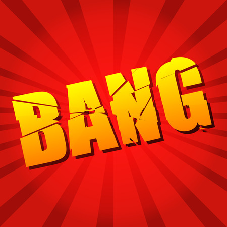 Bang  Comic Speech Bubble, Cartoon  のイラスト素材